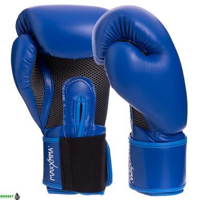 Рукавички боксерські MAXXMMA GB01S Синій 10 унції