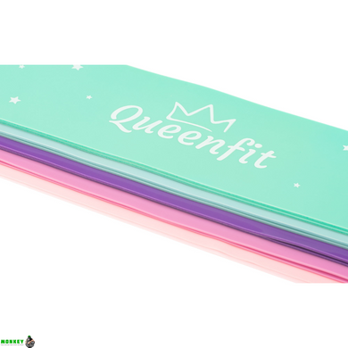Набор резинок для фитнеса Queenfit 0,5-30кг Q-66436