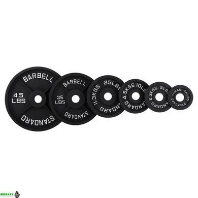 Блины (диски) стальные d-51мм SP-Sport SC-80103-2_5LB 1,1кг серый