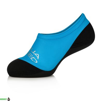 Носки для бассейна Aqua Speed ​​NEO SOCKS 6098 черный, голубой Дет 20-21