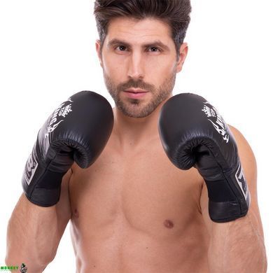 Снарядные перчатки кожаные TOP KING Pro TKBMP-OT Черный L размер