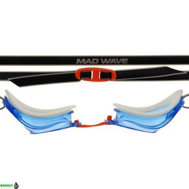 Очки для плавания стартовые MadWave TURBO RACER II M045808 Синий