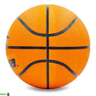М'яч баскетбольний гумовий LANHUA All star G2304 №7 помаранчевий