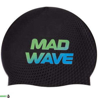 Шапочка для плавания MadWave MAD WAVE M055916 (силикон, цвета в ассортименте)