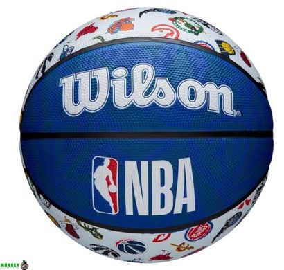 М'яч баскетбольний Wilson NBA ALL TEAM BSKT RWB size 7