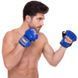 Рукавички для змішаних єдиноборств шкіряні MMA TOP KING Ultimate TKGGU Чорний S