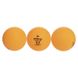 Набір м'ячів для настільного тенісу DUNLOP PRO TOUR 40+ MT-679320 3шт помаранчевий