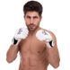 Рукавички для змішаних єдиноборств шкіряні MMA TOP KING Ultimate TKGGU Чорний S