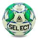 М'яч для футзалу SELECT SOLO SOFT ST-8157 №4 білий-зелений