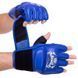 Рукавички для змішаних єдиноборств шкіряні MMA TOP KING Ultimate TKGGU Чорний S