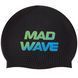 Шапочка для плавания MadWave MAD WAVE M055916 Черный (силикон,)