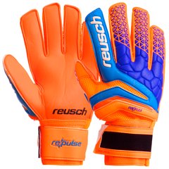 Воротарські рукавиці з захистом пальців REUSCH FB-915 розмір 8-10 кольори в асортименті