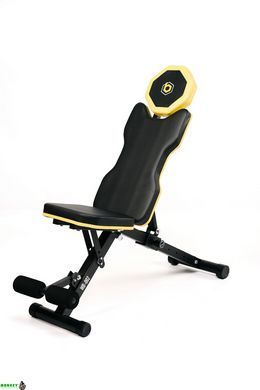 Набір Besport PowerPro гантелі 2х31кг з лавою WB-002