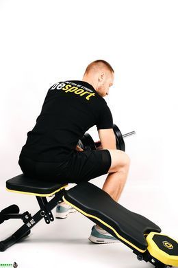 Набір Besport PowerPro гантелі 2х31кг з лавою WB-002