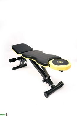 Набір Besport PowerPro гантелі 2х31кг з лавою WB-002