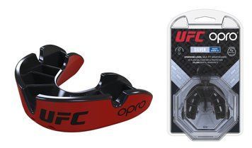 Капа OPRO Junior Silver UFC Hologram Red/Black (art.002265001)