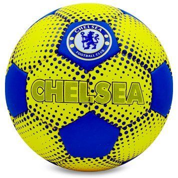 Мяч футбольный №5 Гриппи 5сл. BALLONSTAR CHELSEA FB-0047-169 (№5, 5 сл., сшит вручную)