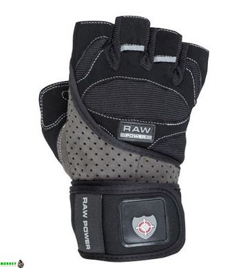 Перчатки для фитнеса и тяжелой атлетики Power System Raw Power PS-2850 Black M