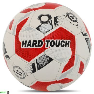 Мяч для футзала PU HYDRO TECHNOLOGY HARD TOUCH FB-5038 Белый-красный №4