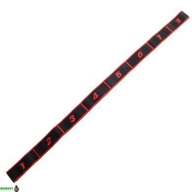 Стрічка для розтяжки еластичний еспандер Record Elastiband FI-1719 Сірий