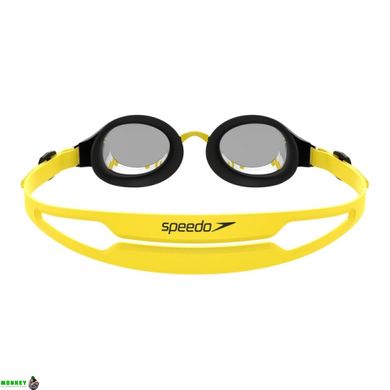 Очки для плавания Speedo HYDROPURE MIRROR GOG JU желтый, синий Дит OSFM