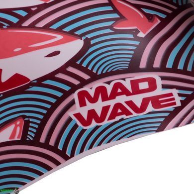 Шапочка для плавання дитяча MadWave Junior SHARKY M057911 Блакитний