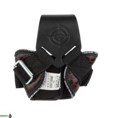 Крюки для тяги на запястья Power System Hooks V2 PS-3360 Black/Red XL