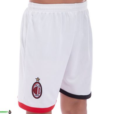Форма футбольная детская с символикой футбольного клуба AC MILAN домашняя 2020 SP-Planeta CO-0977 6-14 лет красный-черный-белый