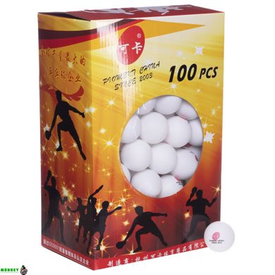 Набор мячей для настольного тенниса RECORD PRO-513 100шт цвета в ассортименте