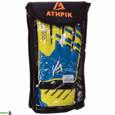 Перчатки вратарские с защитой пальцев ATHPIK SP-Sport FB-9277 размер 8-10 цвета в ассортименте