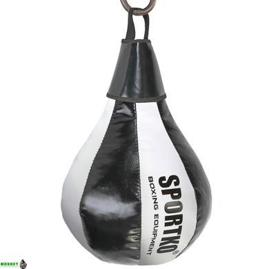 Груша набивна підвісна SPORTKO GP-1 Жовтий-чорний 50x24см