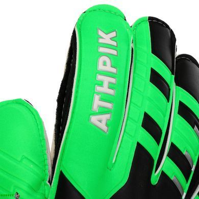 Перчатки вратарские с защитой пальцев ATHPIK SP-Sport FB-9277 Оранжевый-синий 8