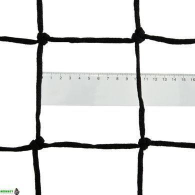 Сетка для волейбола FOX VB-0045 9,5x1,0м черный-белый