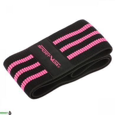 Резинка для фітнесу та спорту із тканини SportVida Hip Band Size L SV-HK0262