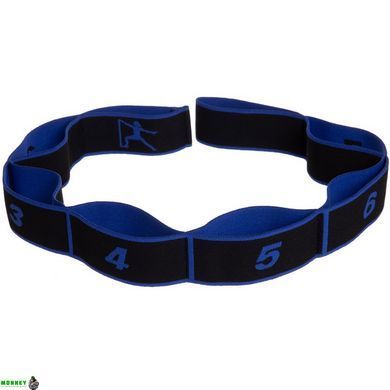 Стрічка для розтяжки еластичний еспандер Record Elastiband FI-1719 Сірий