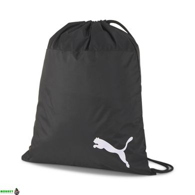 Рюкзак-мешок Puma teamGOAL 23 Gym Sack 16L черный Уни 38,5 x 44 см