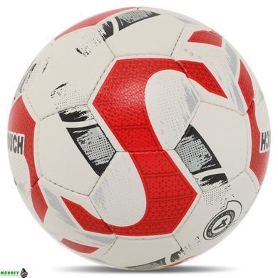 Мяч для футзала PU HYDRO TECHNOLOGY HARD TOUCH FB-5038 Белый-красный №4