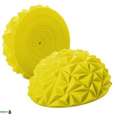 Полусфера массажная балансировочная (массажер для ног, стоп) Springos Balance Pad 16 см FA0056