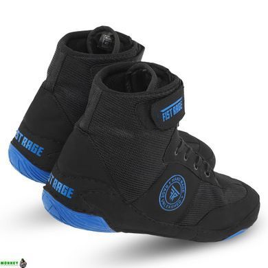 Борцовки FISTRAGE VL-8484 Черный-зеленый 35 размер