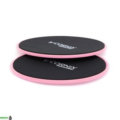 Диски-слайдери для ковзання (глайдингу) Cornix Sliding Disc 2 шт XR-0182 Pink