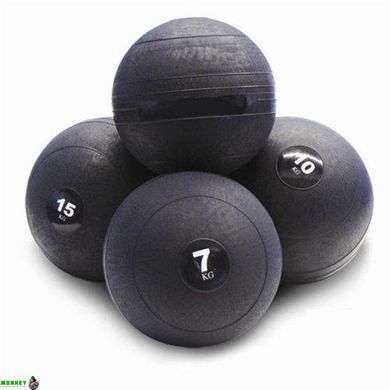 Слембол (медичний м'яч) для кросфіту SportVida Slam Ball 6 кг SV-HK0060 Black