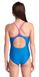 Купальник Arena SWIMSUIT LIGHT DROP SOLID голубой, розовый Дет 128 см