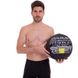М'яч набивний для кросфіту волбол WALL BALL Zelart FI-2637-5 5кг чорний