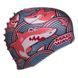Шапочка для плавання дитяча MadWave Junior SHARKY M057911 Блакитний