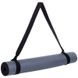 Килимок для йоги Замшевий Record FI-3391-5 розмір 183x61x0,3см чорний