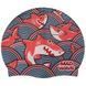 Шапочка для плавання дитяча MadWave Junior SHARKY M057911 Блакитний