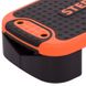 Степ-платформа 4 IN 1 MUTIFUCTIONAL STEP Zelart FI-3996 53x36x14см чорний-помаранчевий