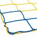 Сітка для Міні-футболу та гандболу SP-Planeta ЄВРО ЭЛИТ 1.1 SO-9558 3x2,04x0,6м 2шт жовтий-синій