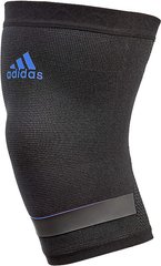 Фіксатор коліна Adidas Performance Knee Support чорний, синій Уні S