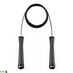 Скакалка швидкісна Nike INTENSITY SPEED ROPE чорний, сірий 274 см